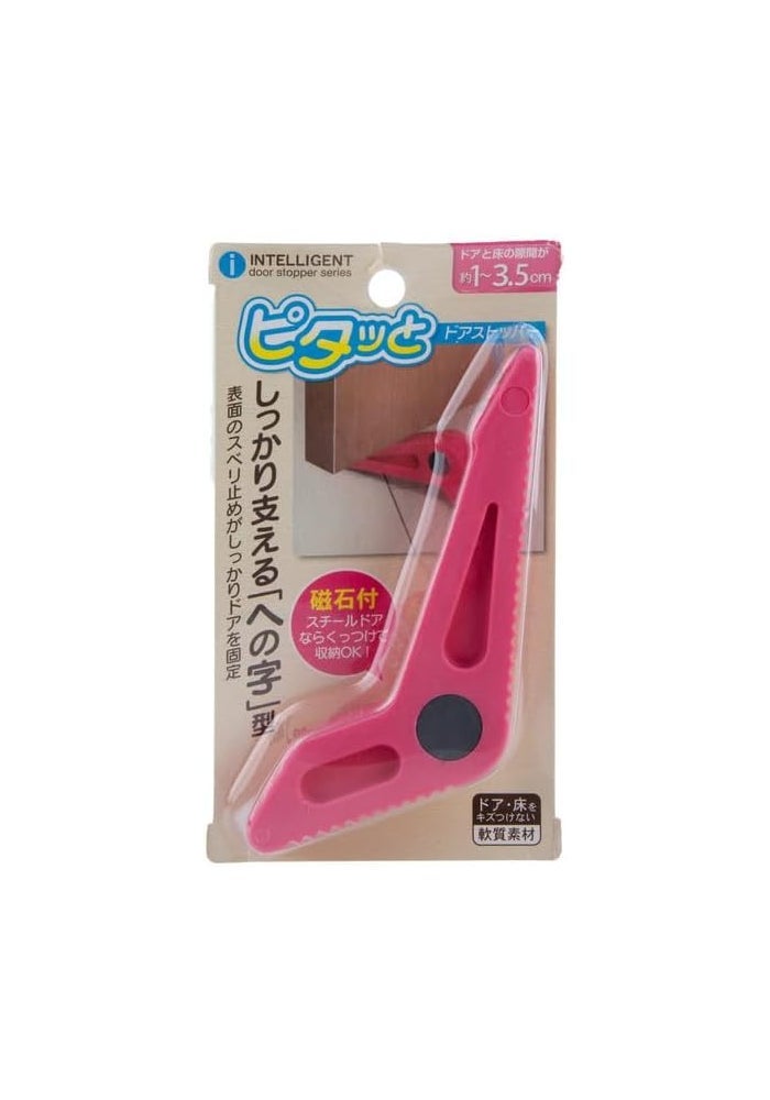 Door Stop Wedge | Pink | Non-Slip Door Holder for Home, Office & Safety Use - Image 1